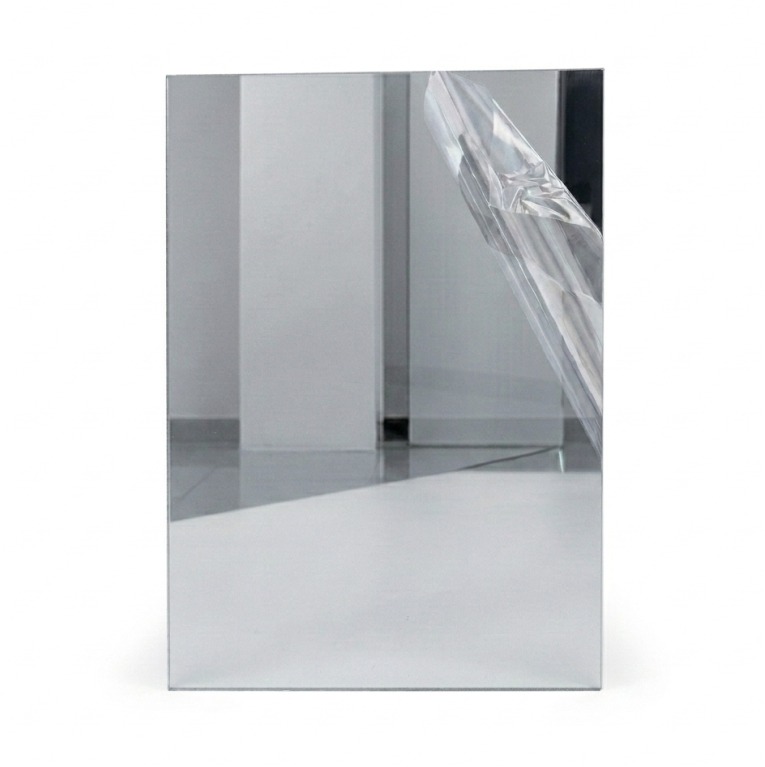 ACRÍLICO ESPEJO PLATA <br>  1.8mm- 244 x 122cm