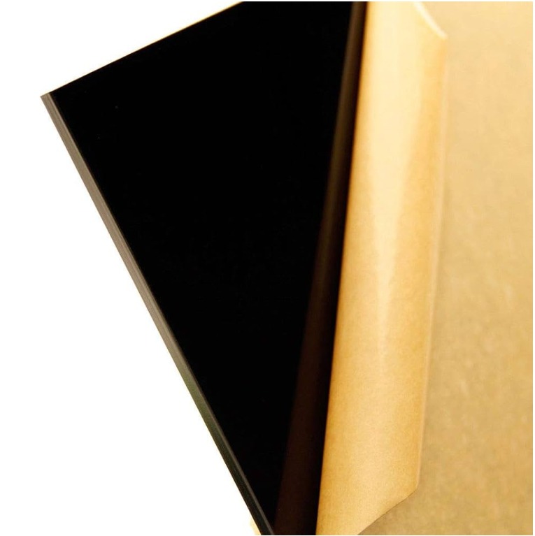 LAMINA ACRILICO 244 x 122cm - 5mm NEGRO SOLIDO